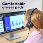 Trust USB Headset with Adjustable Microphone and Cable