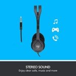 Logitech H111 Stereo Headset with Noise-Cancelling Mic