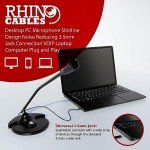 Slimline Noise Reducing Microphone for Gaming Laptops
