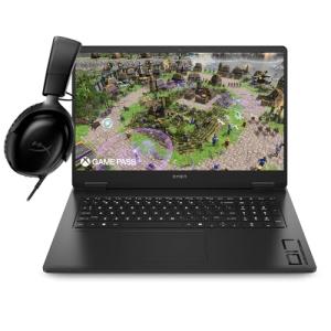 HP Omen 17" Gaming Laptop with HyperX Cloud III Bundle