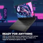 HP Omen 17" Gaming Laptop with HyperX Cloud III Bundle