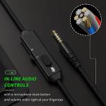BINNUNE Gaming Headset with Mic for PC & Console