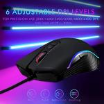 Lycander Wired Gaming Mouse with LED and 6400 DPI