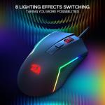 Redragon M616 RGB Wired Gaming Mouse - 10000 DPI
