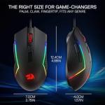 Redragon M616 RGB Wired Gaming Mouse - 10000 DPI