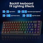 KOORUI 60% Mechanical Mini Gaming Keyboard - Black