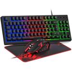 Rewurnth RGB Gaming Keyboard and Mouse Set