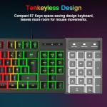 Rewurnth RGB Gaming Keyboard and Mouse Set