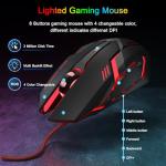 Rewurnth RGB Gaming Keyboard and Mouse Set