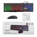 Mafiti RK101 Rainbow Backlit Gaming Keyboard & Mouse Set