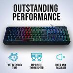 KLIM Chroma Ergonomic Wired Gaming Keyboard