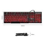 Rii RK100 Backlit Gaming Keyboard – UK Layout
