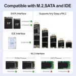 M.2 to SATA Adapter for Fast SSD Connection