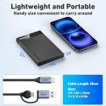 BENFEI Tool-Free SATA to USB External Hard Drive