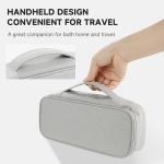 Teskyer Portable Tech Organizer Bag - Light Grey