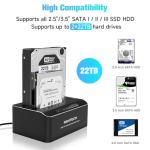 RSHTECH Dual Bay Hard Drive Docking Station