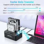 RSHTECH Dual Bay Hard Drive Docking Station