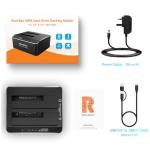 RSHTECH Dual Bay Hard Drive Docking Station