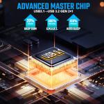 AXFEE Tool-free USB 3.1 NVMe SSD Enclosure