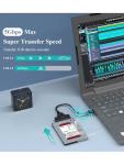USB 3.0 to SATA Adapter for SSD Data Transfer
