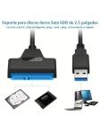 USB 3.0 to SATA Adapter for SSD Data Transfer