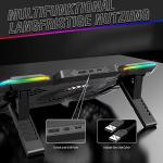 LIANGSTAR RGB Laptop Cooler with 5 Fans