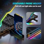 AIMIUZI RGB Laptop Cooling Pad with 15 Fans