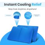 Generise Portable Laptop Cooling Pad – Blue 40cm x 30cm