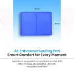 Generise Portable Laptop Cooling Pad – Blue 40cm x 30cm