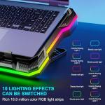 MOOJAY RGB Gaming Laptop Cooling Pad with Fan