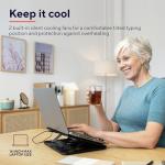 Trust Cyclone Adjustable Laptop Cooling Stand