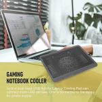 Luwqceu Portable Laptop Cooling Pad with LED Fans