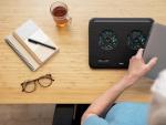 Trust Cyclone Adjustable Laptop Cooling Stand