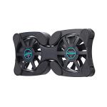 Adjustable Laptop Cooling Pad with Dual USB Fans