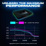 KLIM Turbofrost RGB Cooling Pad for Gaming Laptops