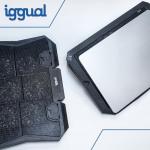 Iggual Portable Laptop Cooler with Dual Fans