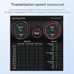 Thunderbolt NVMe Enclosure for M.2 SSDs, 40Gbps