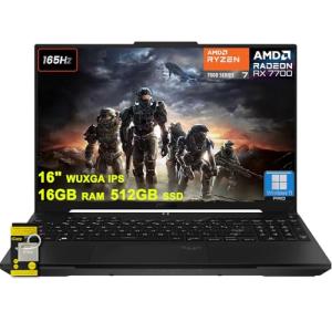 ASUS TUF A16 Gaming Laptop 16" 165Hz 8-Core