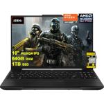 ASUS TUF Gaming A16 Laptop, Ryzen 7, 64GB RAM