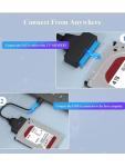 USB 3.0 to SATA Hard Drive Adapter Cable