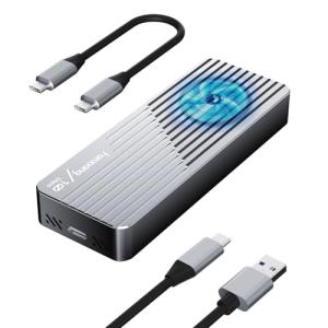 Fanxiang M.2 NVMe SSD Enclosure with Cooling Fan