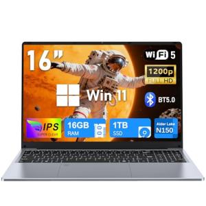FUNYET 16" Gaming Laptop with 16GB RAM