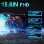 DMDFJY 15.6" Gaming Laptop with RGB Keyboard