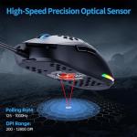 Dierya TMKB Falcon M1SE Gaming Mouse - 12800DPI