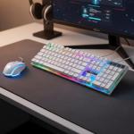 Rainbow LED Wired Gaming Keyboard and Mouse Set