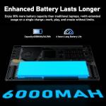 NAIKLULU 17.3" 1TB Gaming Laptop with Webcam