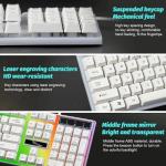 Rainbow LED Wired Gaming Keyboard and Mouse Set