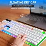 Rainbow LED Wired Gaming Keyboard and Mouse Set