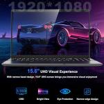 LEEDOW 15.6" Quad-Core Gaming Laptop with Touch ID