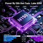 NAIKLULU 16" Budget Gaming Laptop with 16GB RAM